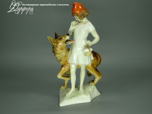 Купить фарфоровые статуэтки Hutschenreuther, Красная шапочка, Германия